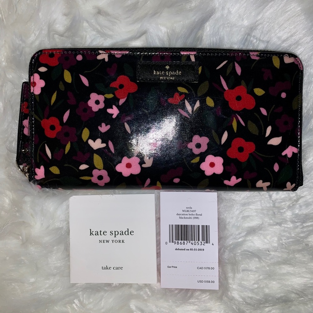 Kate Spade Daycation Boho Floral Neda Wallet